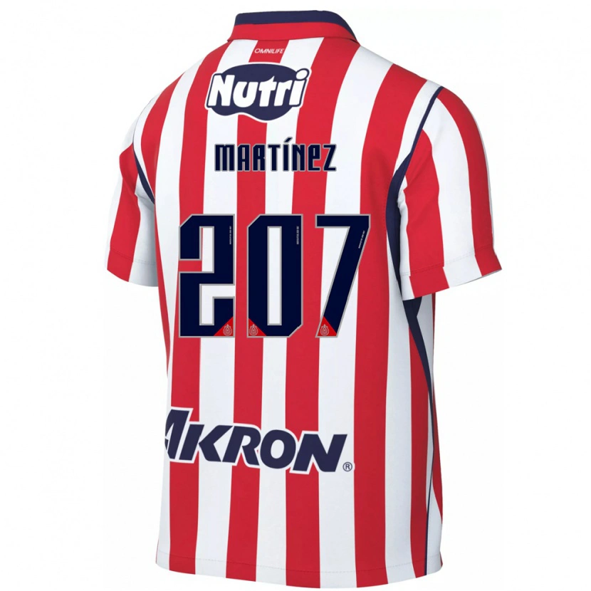 Danxen Herren Raúl Martínez #207 Rot Weiß Heimtrikot Trikot 2026/27 T-Shirt Schweiz