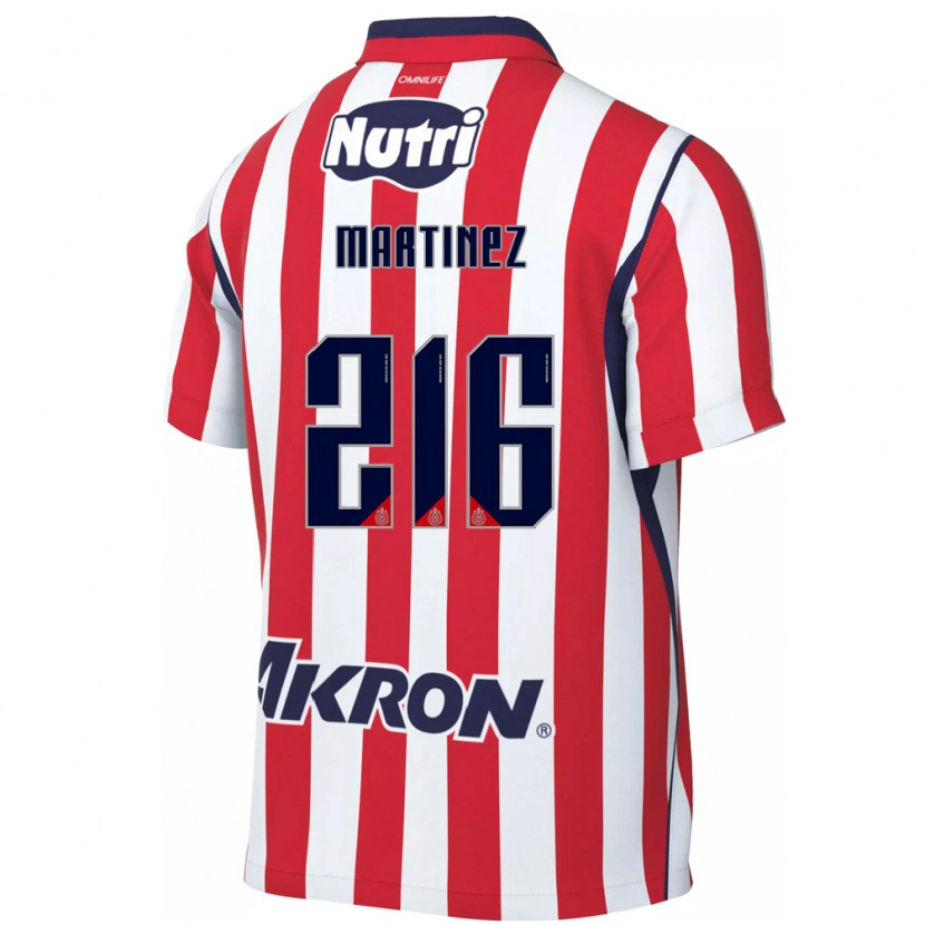 Danxen Herren Isaac Martínez #216 Rot Weiß Heimtrikot Trikot 2026/27 T-Shirt Schweiz