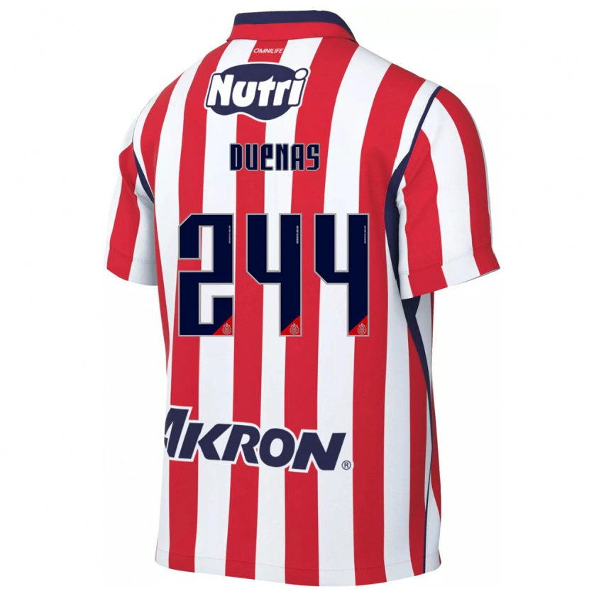 Danxen Herren Omar Dueñas #244 Rot Weiß Heimtrikot Trikot 2026/27 T-Shirt Schweiz