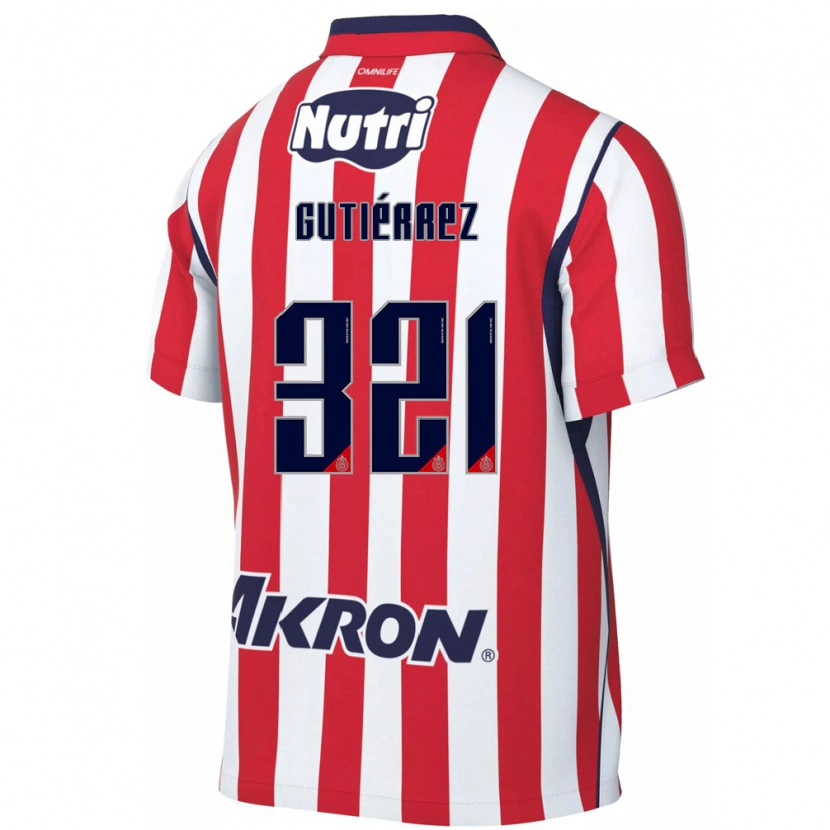 Danxen Herren Axel Gutiérrez #321 Rot Weiß Heimtrikot Trikot 2026/27 T-Shirt Schweiz