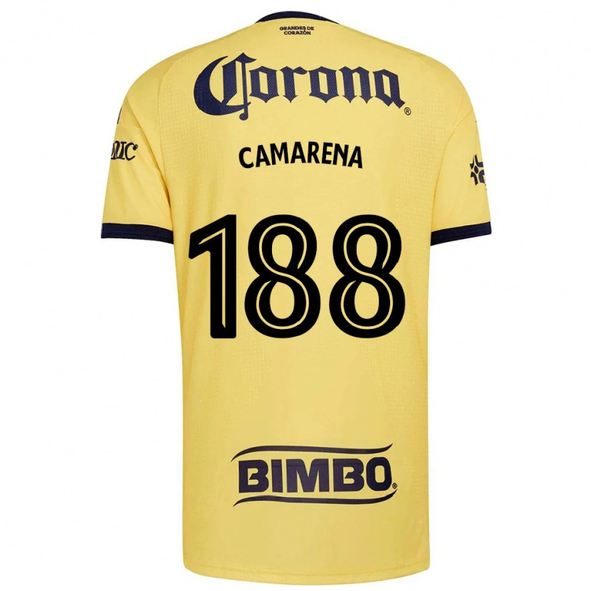 Danxen Herren Santiago Camarena #188 Gelb Rot Schwarz Heimtrikot Trikot 2026/27 T-Shirt Schweiz