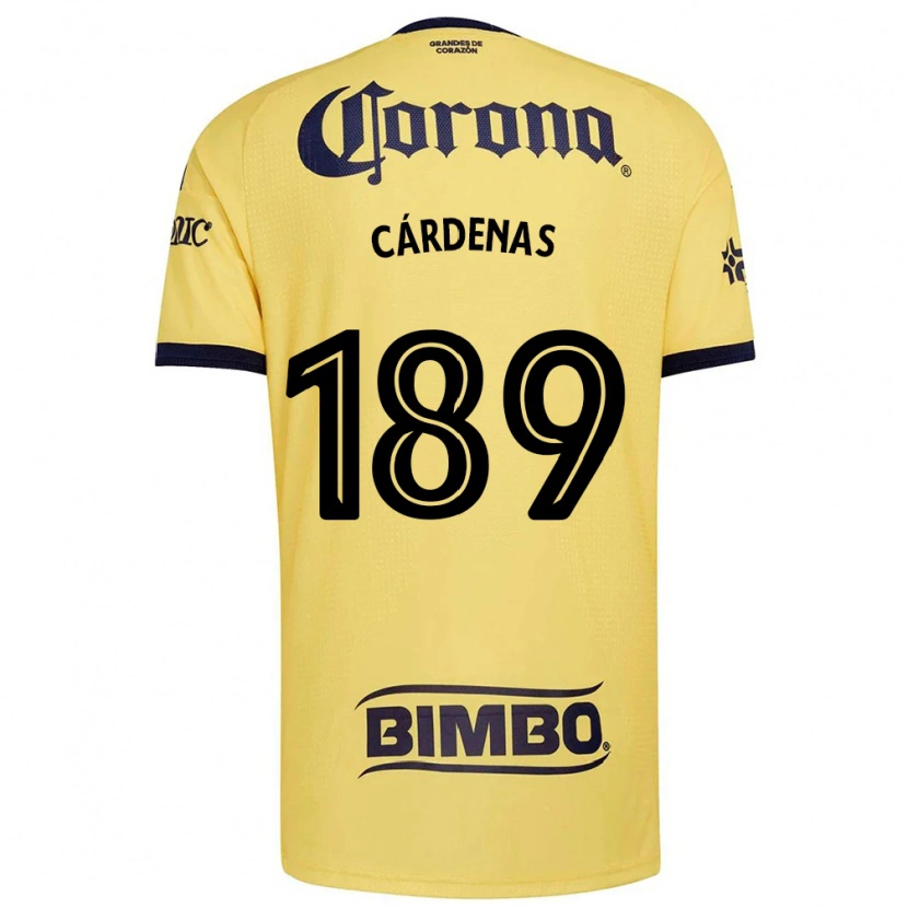 Danxen Herren Alejandro Cárdenas #189 Gelb Rot Schwarz Heimtrikot Trikot 2026/27 T-Shirt Schweiz