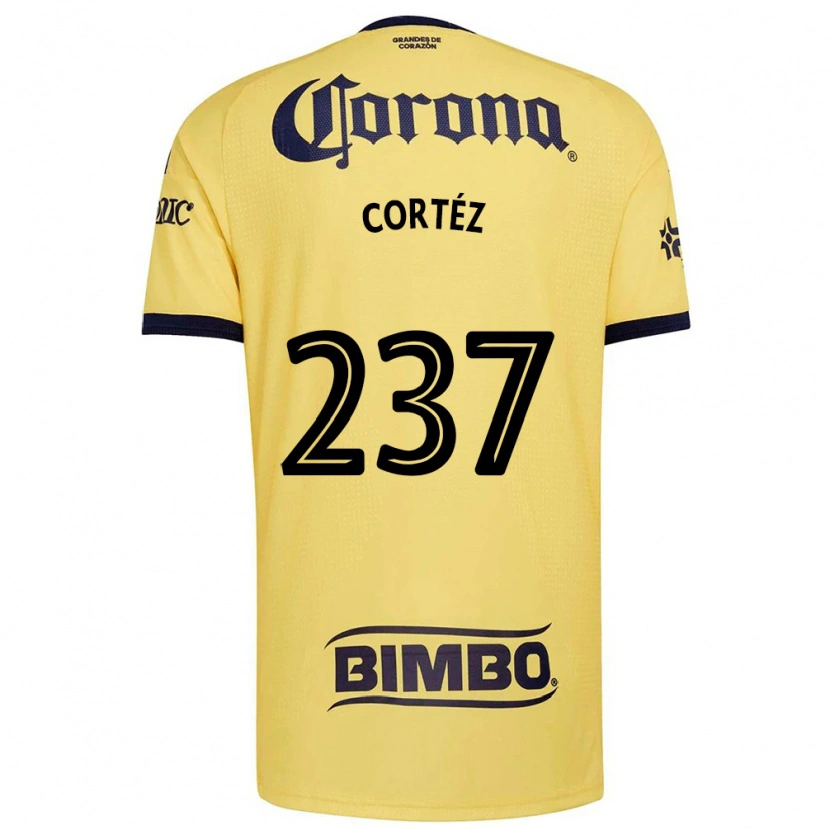 Danxen Herren Guillermo Cortéz #237 Gelb Rot Schwarz Heimtrikot Trikot 2026/27 T-Shirt Schweiz