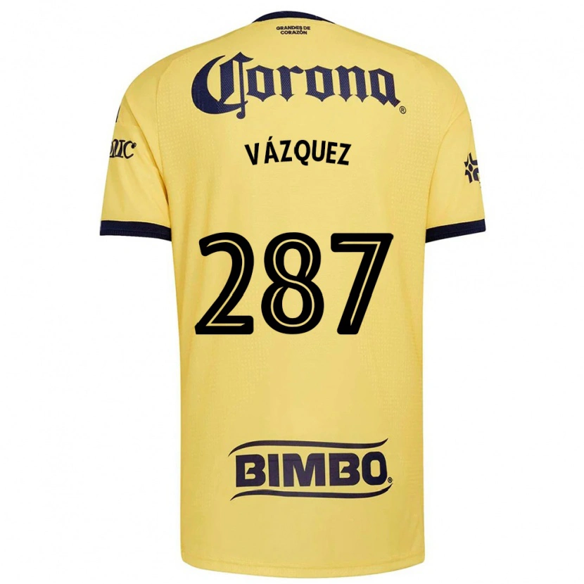 Danxen Herren Omar Vázquez #287 Gelb Rot Schwarz Heimtrikot Trikot 2026/27 T-Shirt Schweiz