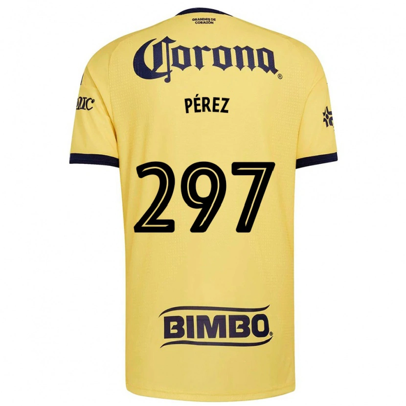 Danxen Herren Froylan Pérez #297 Gelb Rot Schwarz Heimtrikot Trikot 2026/27 T-Shirt Schweiz