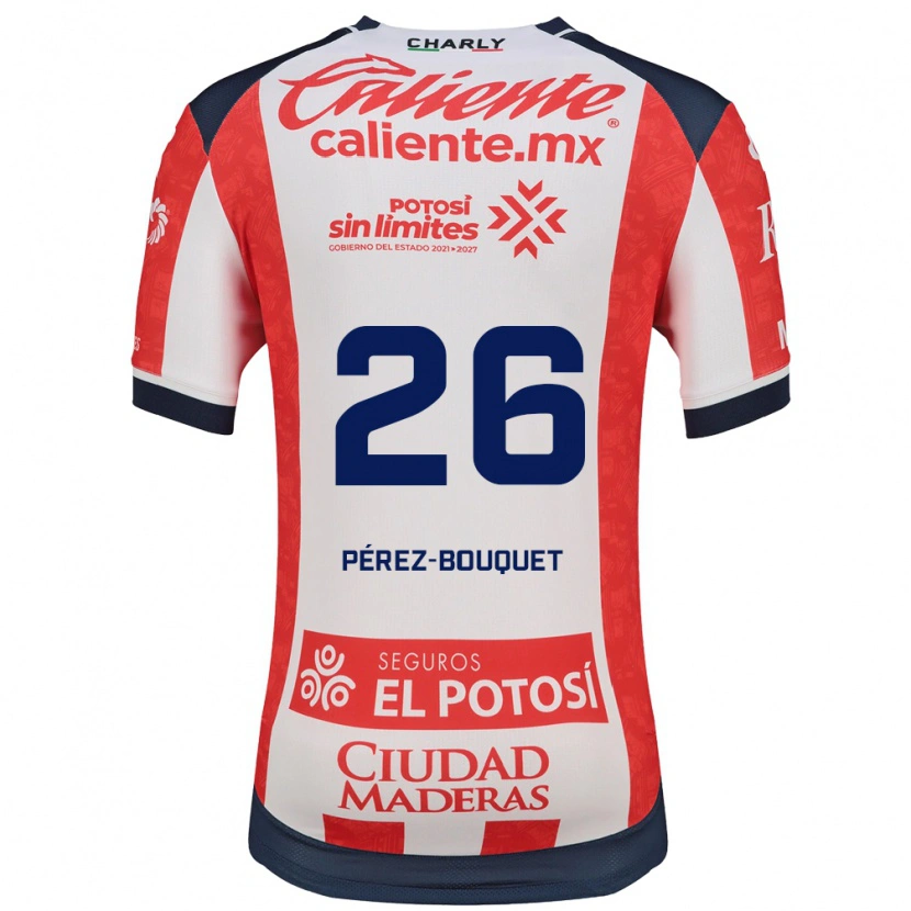 Danxen Herren Sebastián Pérez-Bouquet #26 Rot Weiß Schwarz Heimtrikot Trikot 2026/27 T-Shirt Schweiz