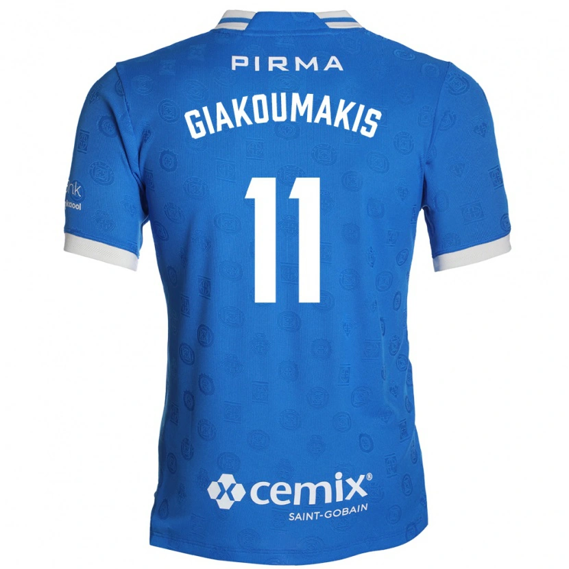 Danxen Herren Georgios Giakoumakis #11 Blau Weiß Rot Heimtrikot Trikot 2026/27 T-Shirt Schweiz