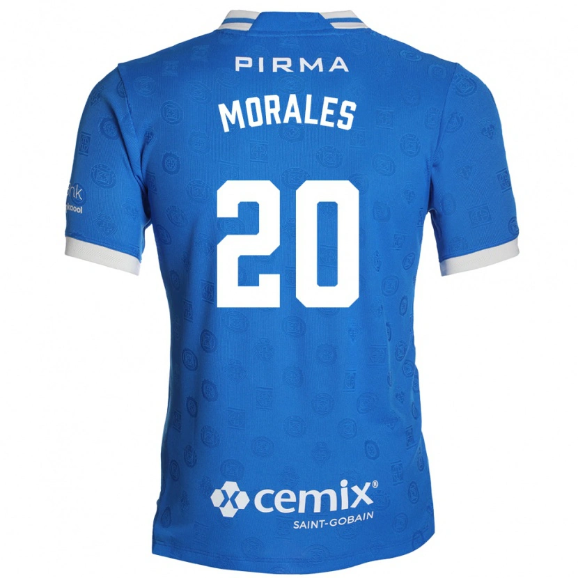 Danxen Herren Ivan Morales #20 Blau Weiß Rot Heimtrikot Trikot 2026/27 T-Shirt Schweiz