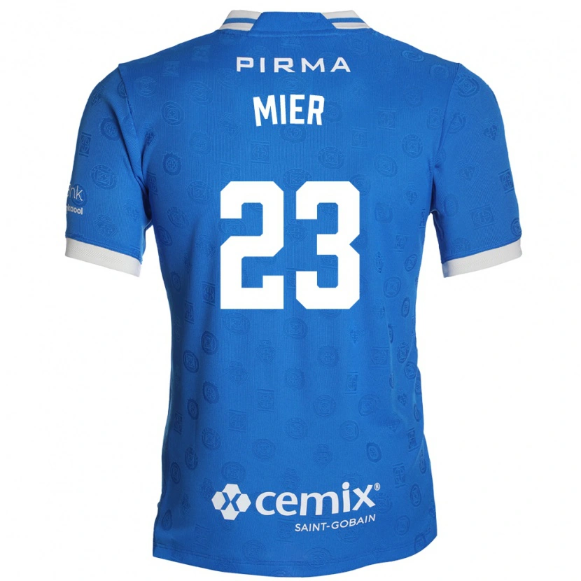 Danxen Herren Kevin Mier #23 Blau Weiß Rot Heimtrikot Trikot 2026/27 T-Shirt Schweiz