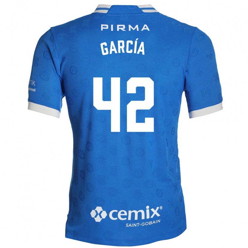 Danxen Herren Jorge García #42 Blau Weiß Rot Heimtrikot Trikot 2026/27 T-Shirt Schweiz
