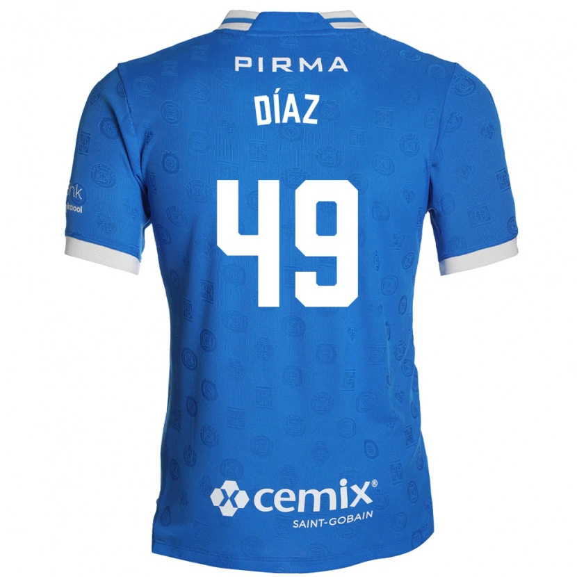 Danxen Herren Josué Díaz #49 Blau Weiß Rot Heimtrikot Trikot 2026/27 T-Shirt Schweiz