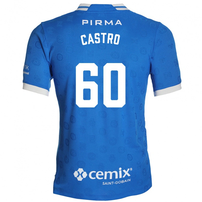 Danxen Herren Ariel Castro #60 Blau Weiß Rot Heimtrikot Trikot 2026/27 T-Shirt Schweiz