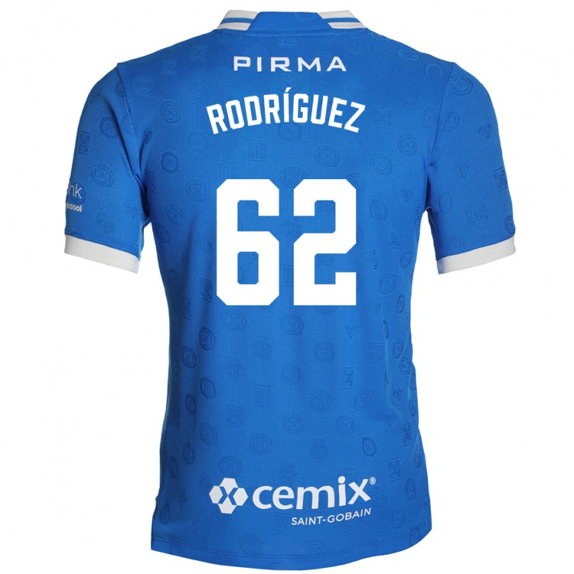Danxen Herren Emanuel Rodríguez #62 Blau Weiß Rot Heimtrikot Trikot 2026/27 T-Shirt Schweiz