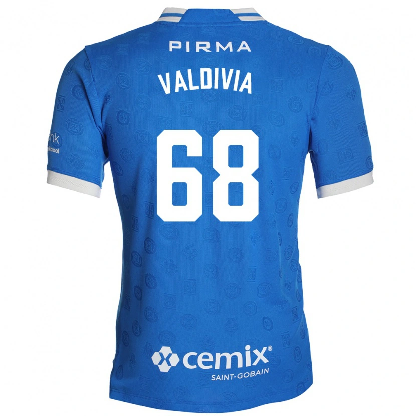 Danxen Herren Christian Valdivia #68 Blau Weiß Rot Heimtrikot Trikot 2026/27 T-Shirt Schweiz