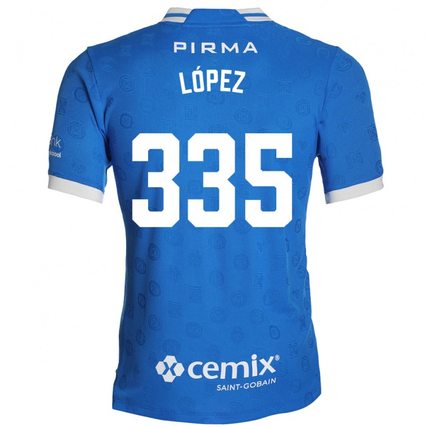 Danxen Herren Alfredo López #335 Blau Weiß Rot Heimtrikot Trikot 2026/27 T-Shirt Schweiz