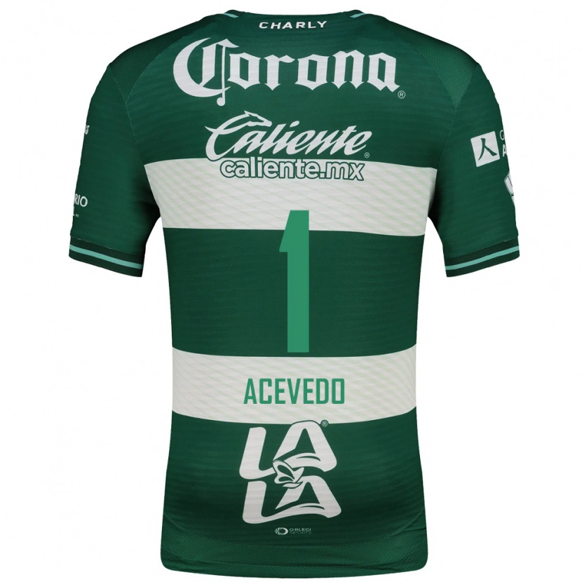 Danxen Herren Carlos Acevedo #1 Grün Weiß Heimtrikot Trikot 2026/27 T-Shirt Schweiz