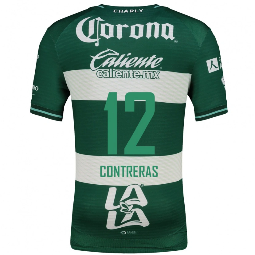 Danxen Herren Karol Contreras #12 Grün Weiß Heimtrikot Trikot 2026/27 T-Shirt Schweiz