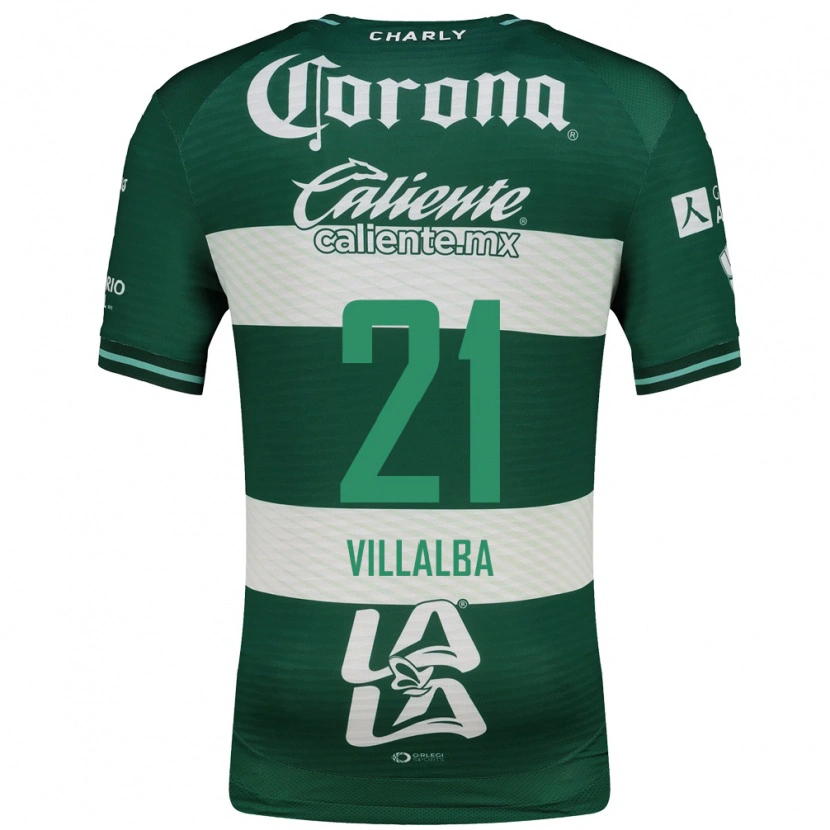 Danxen Herren Fran Villalba #21 Grün Weiß Heimtrikot Trikot 2026/27 T-Shirt Schweiz