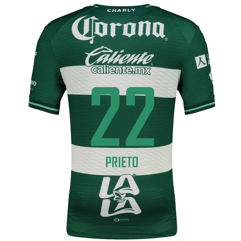 Danxen Herren Ronaldo Prieto #22 Grün Weiß Heimtrikot Trikot 2026/27 T-Shirt Schweiz
