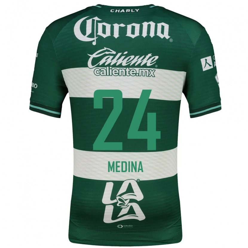 Danxen Herren Diego Medina #24 Grün Weiß Heimtrikot Trikot 2026/27 T-Shirt Schweiz
