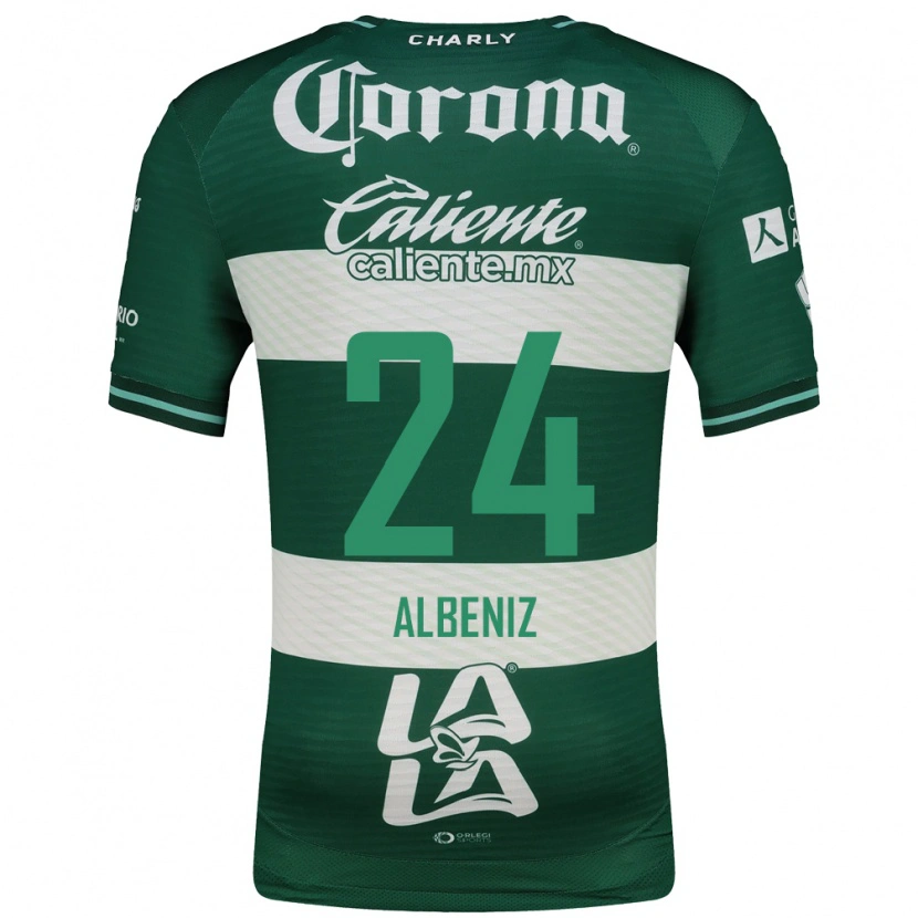Danxen Herren Maika Albeniz #24 Grün Weiß Heimtrikot Trikot 2026/27 T-Shirt Schweiz