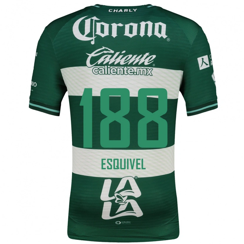 Danxen Herren Bruno Esquivel #188 Grün Weiß Heimtrikot Trikot 2026/27 T-Shirt Schweiz