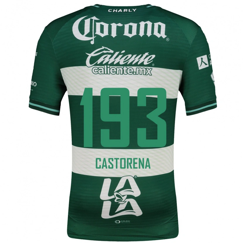 Danxen Herren Damián Castorena #193 Grün Weiß Heimtrikot Trikot 2026/27 T-Shirt Schweiz