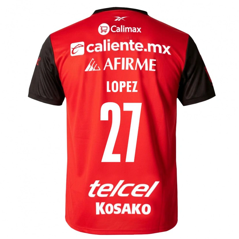 Danxen Herren Victoria Lopez #27 Schwarz Rot Heimtrikot Trikot 2026/27 T-Shirt Schweiz