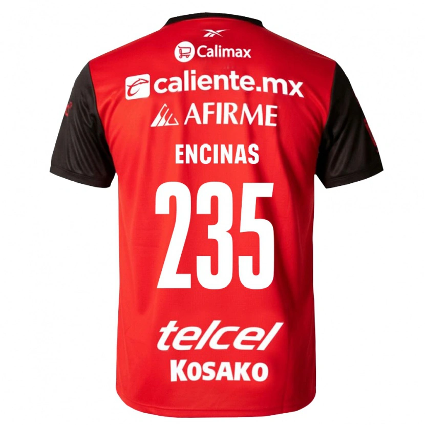 Danxen Herren José Encinas #235 Schwarz Rot Heimtrikot Trikot 2026/27 T-Shirt Schweiz