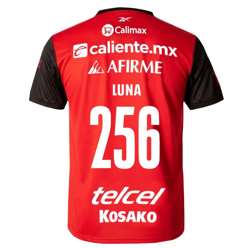 Danxen Herren Ricardo Luna #256 Schwarz Rot Heimtrikot Trikot 2026/27 T-Shirt Schweiz