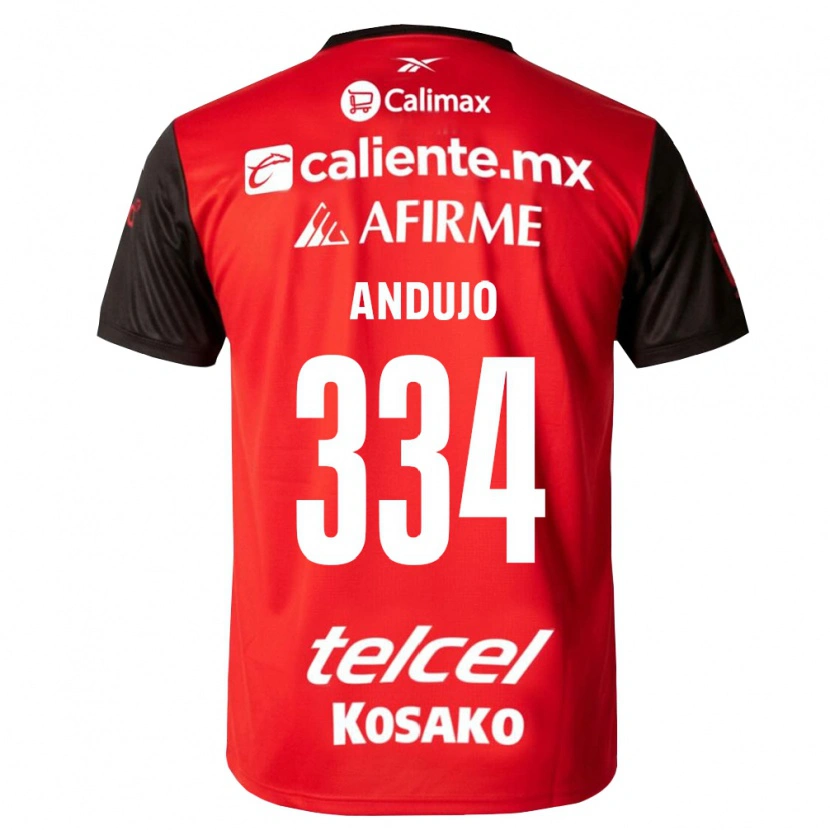 Danxen Herren Favio Andujo #334 Schwarz Rot Heimtrikot Trikot 2026/27 T-Shirt Schweiz