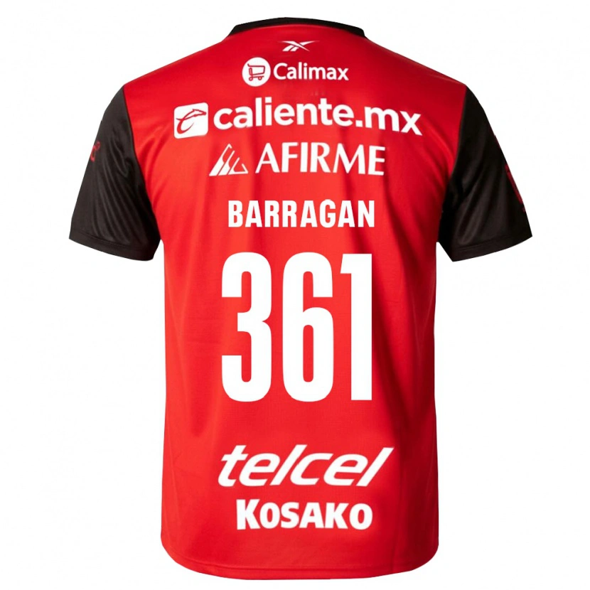 Danxen Herren Jesús Barragán #361 Schwarz Rot Heimtrikot Trikot 2026/27 T-Shirt Schweiz