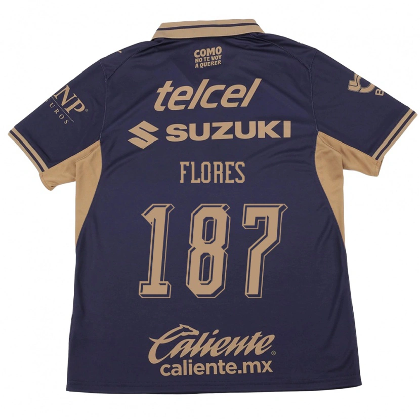 Danxen Herren Jonathan Flores #187 Lila Braun Heimtrikot Trikot 2026/27 T-Shirt Schweiz
