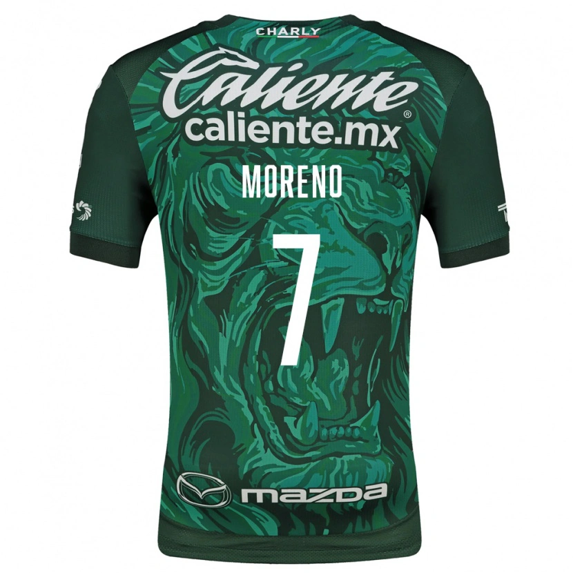 Danxen Herren Iván Moreno #7 Grün Schwarz Heimtrikot Trikot 2026/27 T-Shirt Schweiz