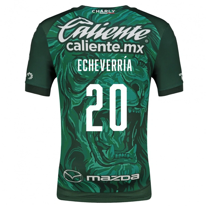 Danxen Herren Rodrigo Echeverría #20 Grün Schwarz Heimtrikot Trikot 2026/27 T-Shirt Schweiz