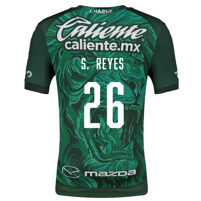 Danxen Herren Salvador Reyes #26 Grün Schwarz Heimtrikot Trikot 2026/27 T-Shirt Schweiz
