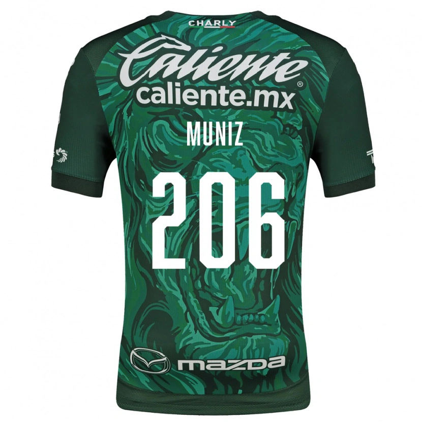 Danxen Herren Isaác Muñíz #206 Grün Schwarz Heimtrikot Trikot 2026/27 T-Shirt Schweiz