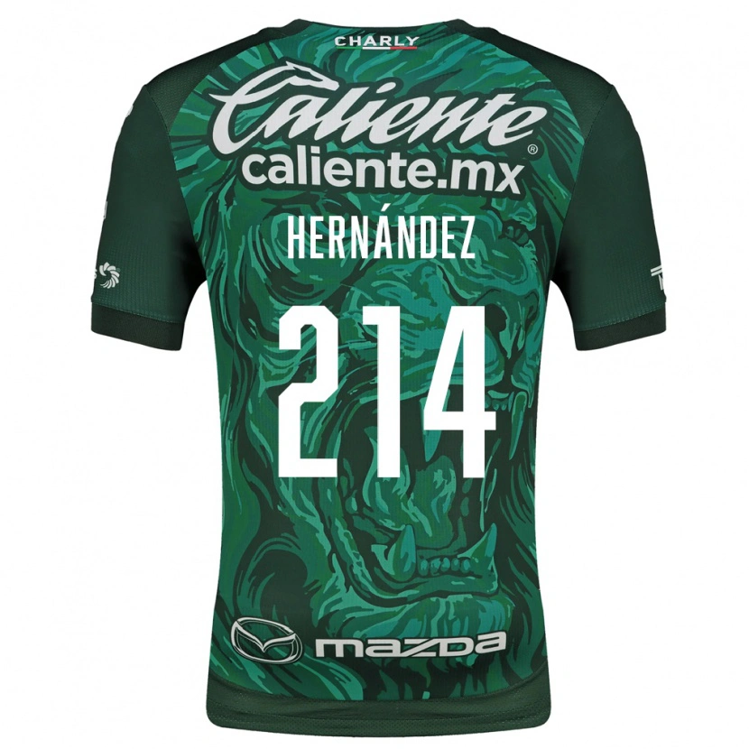 Danxen Herren Iván Hernández #214 Grün Schwarz Heimtrikot Trikot 2026/27 T-Shirt Schweiz