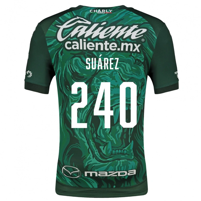 Danxen Herren Donovan Suárez #240 Grün Schwarz Heimtrikot Trikot 2026/27 T-Shirt Schweiz