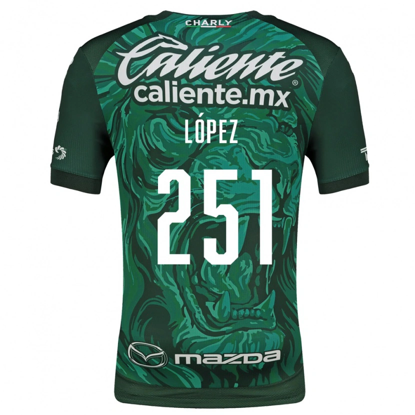 Danxen Herren Iván López #251 Grün Schwarz Heimtrikot Trikot 2026/27 T-Shirt Schweiz