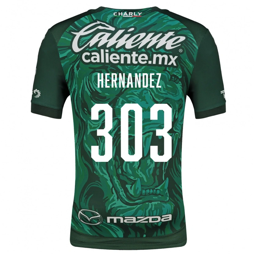 Danxen Herren Alan Hernández #303 Grün Schwarz Heimtrikot Trikot 2026/27 T-Shirt Schweiz