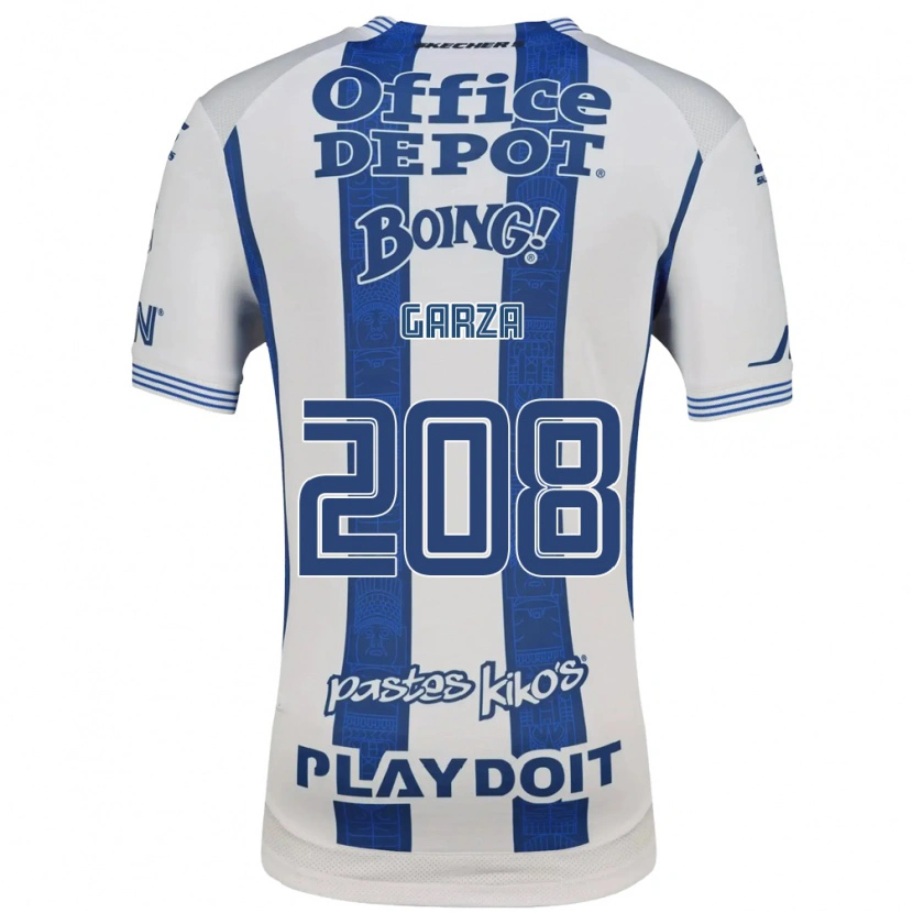 Danxen Herren Ricardo Garza #208 Weiß Marineblau Heimtrikot Trikot 2026/27 T-Shirt Schweiz