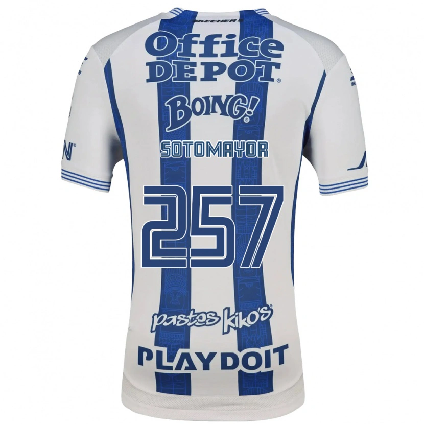 Danxen Herren Jacob Sotomayor #257 Weiß Marineblau Heimtrikot Trikot 2026/27 T-Shirt Schweiz