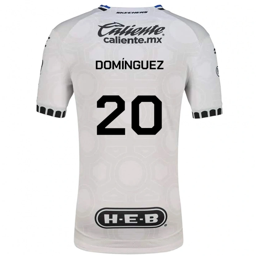 Danxen Herren Misael Dominguez #20 Weiß Schwarz Blau Heimtrikot Trikot 2026/27 T-Shirt Schweiz