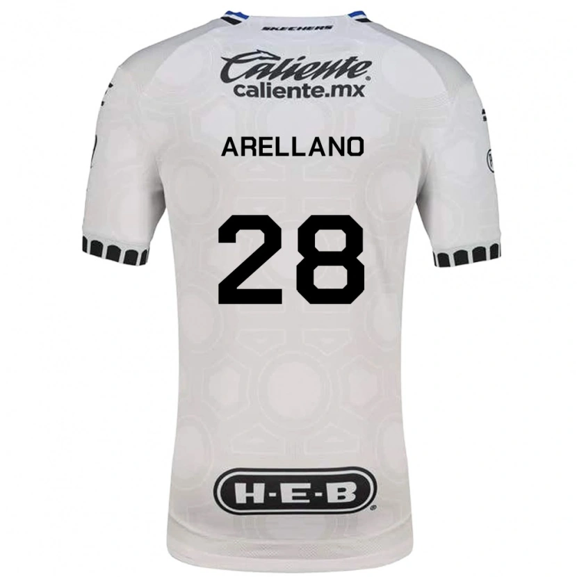Danxen Herren Jesús Arellano #28 Weiß Schwarz Blau Heimtrikot Trikot 2026/27 T-Shirt Schweiz