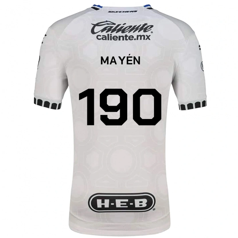 Danxen Herren Eduardo Mayén #190 Weiß Schwarz Blau Heimtrikot Trikot 2026/27 T-Shirt Schweiz