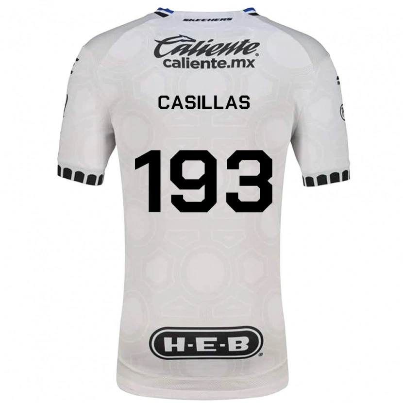 Danxen Herren Mauricio Casillas #193 Weiß Schwarz Blau Heimtrikot Trikot 2026/27 T-Shirt Schweiz