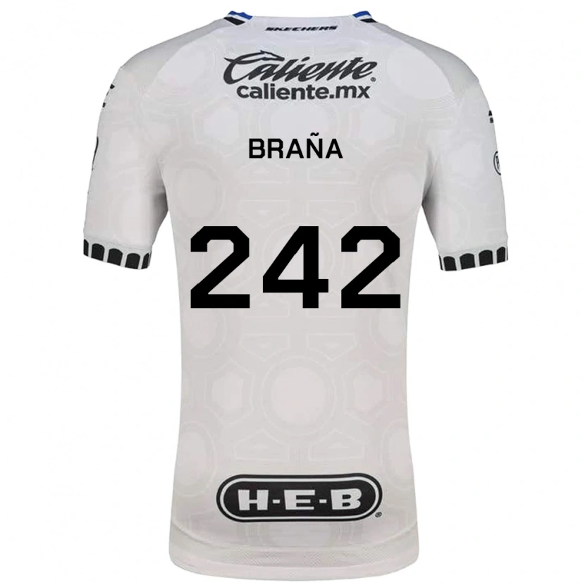 Danxen Herren Armando Braña #242 Weiß Schwarz Blau Heimtrikot Trikot 2026/27 T-Shirt Schweiz