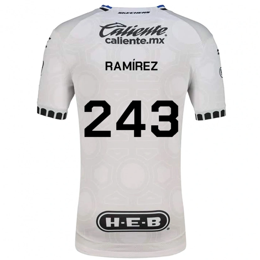 Danxen Herren Eleazar Ramírez #243 Weiß Schwarz Blau Heimtrikot Trikot 2026/27 T-Shirt Schweiz