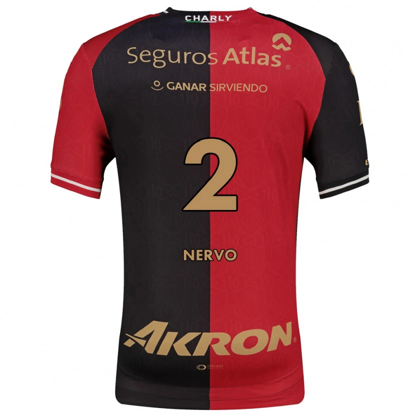 Danxen Herren Hugo Nervo #2 Rot Schwarz Braun Heimtrikot Trikot 2026/27 T-Shirt Schweiz